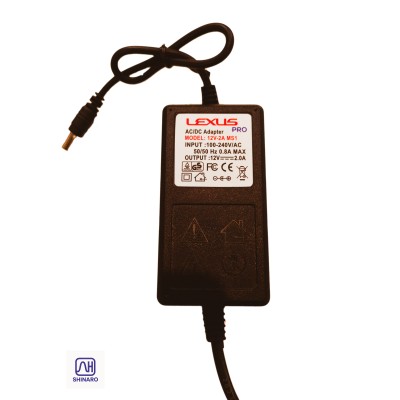 آداپتور 12 ولت 2 آمپر لکسوس...