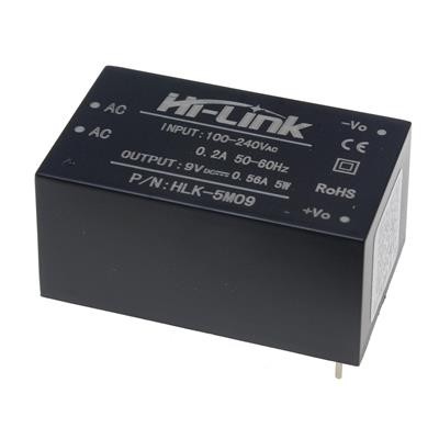 مبدل 220 ولت AC به 9 ولت DC...